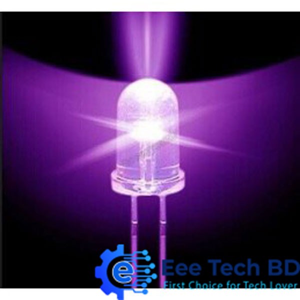 3MM UV LED super bright 390-410nm