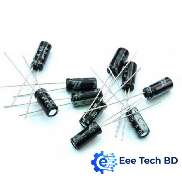 Radial Electrolytic Capacitor 22uF 50V