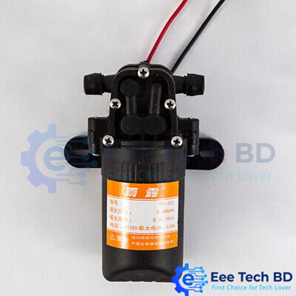 Diaphragm High Pressure Water Pump DC-12V